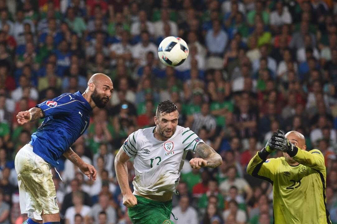 Euro 2016: Airija - Italija 1:0