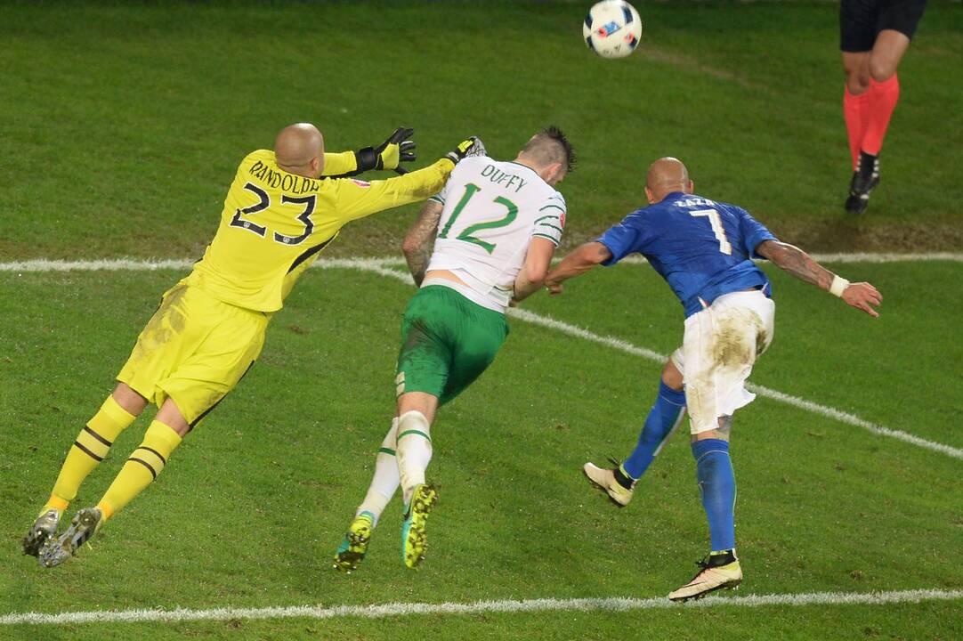 Euro 2016: Airija - Italija 1:0