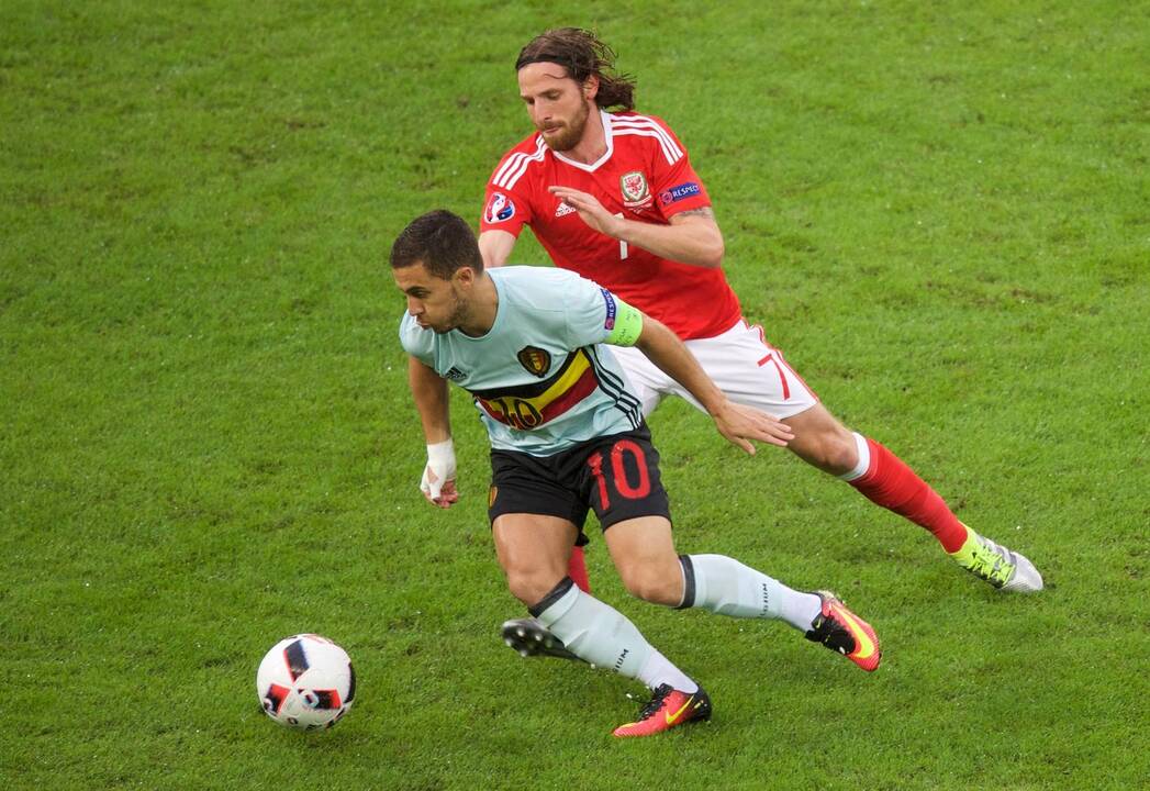 Euro 2016: Velsas - Belgija 3:1