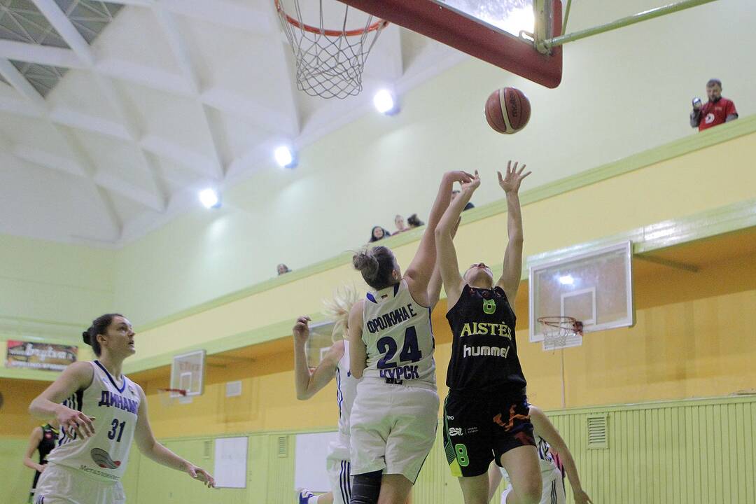 Krepšinis: „Aistės-LSU“ – Kursko „Dynamo“ 75:78