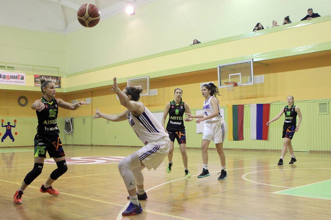 Krepšinis: „Aistės-LSU“ – Kursko „Dynamo“ 75:78