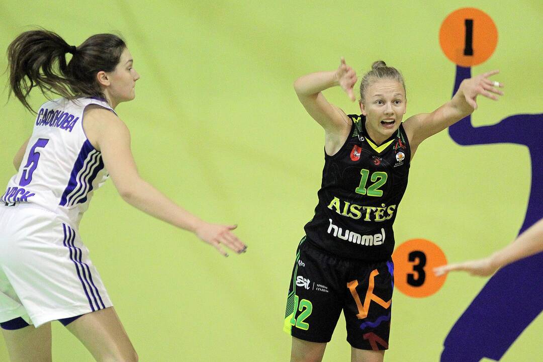 Krepšinis: „Aistės-LSU“ – Kursko „Dynamo“ 75:78