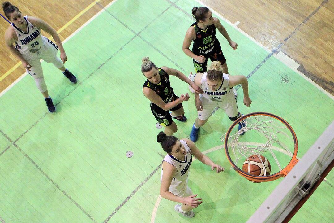 Krepšinis: „Aistės-LSU“ – Kursko „Dynamo“ 75:78