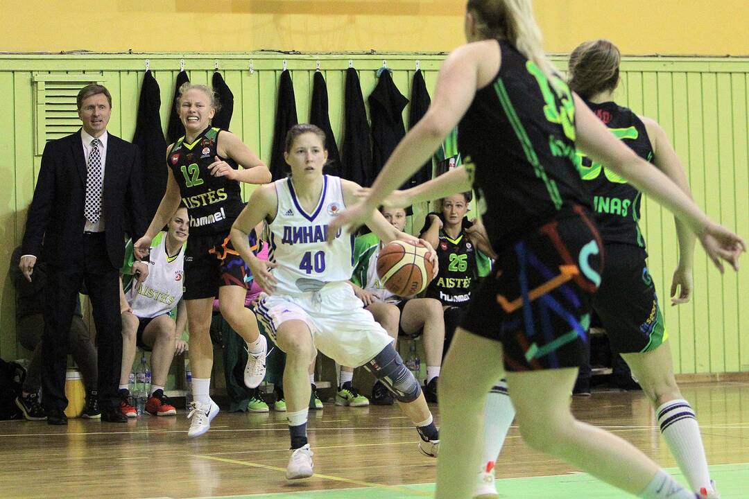 Krepšinis: „Aistės-LSU“ – Kursko „Dynamo“ 75:78