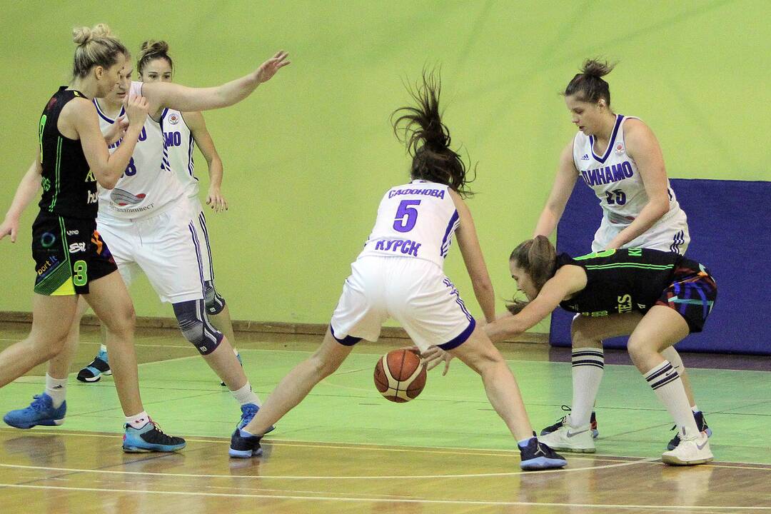 Krepšinis: „Aistės-LSU“ – Kursko „Dynamo“ 75:78