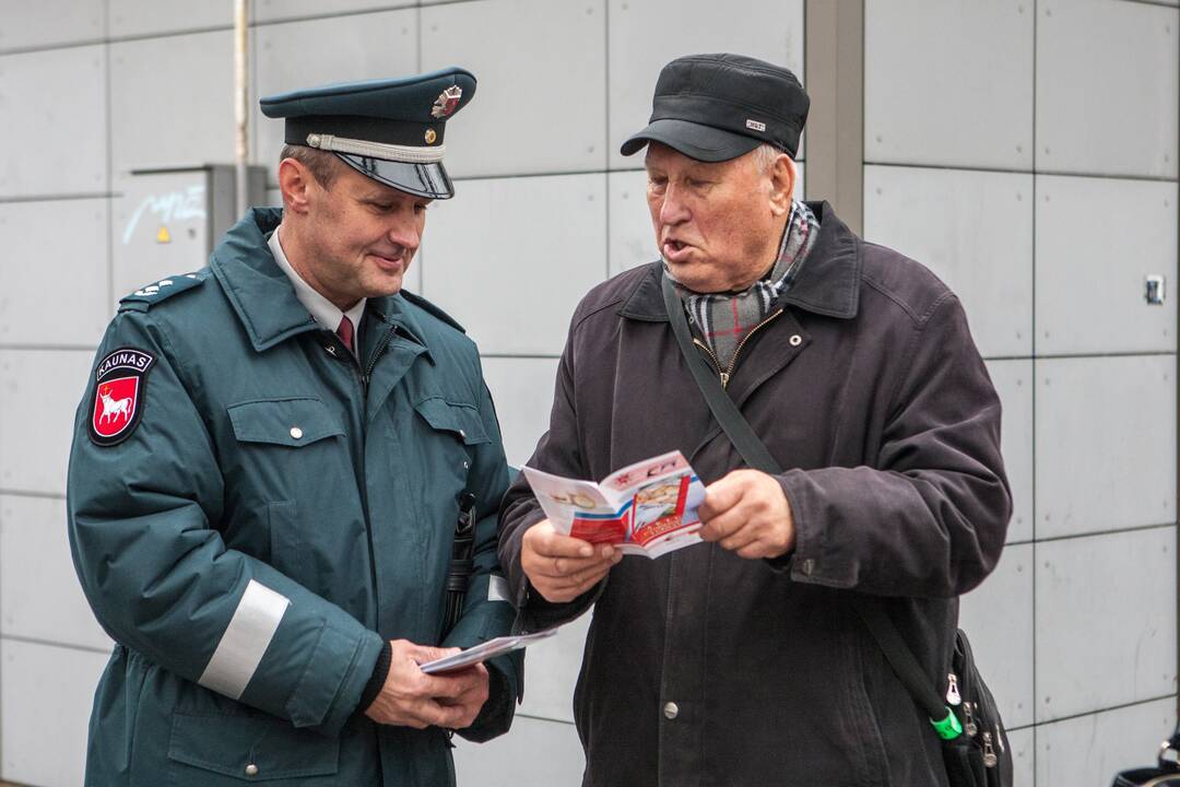 Policijos akcija ruošiantis euro įvedimui