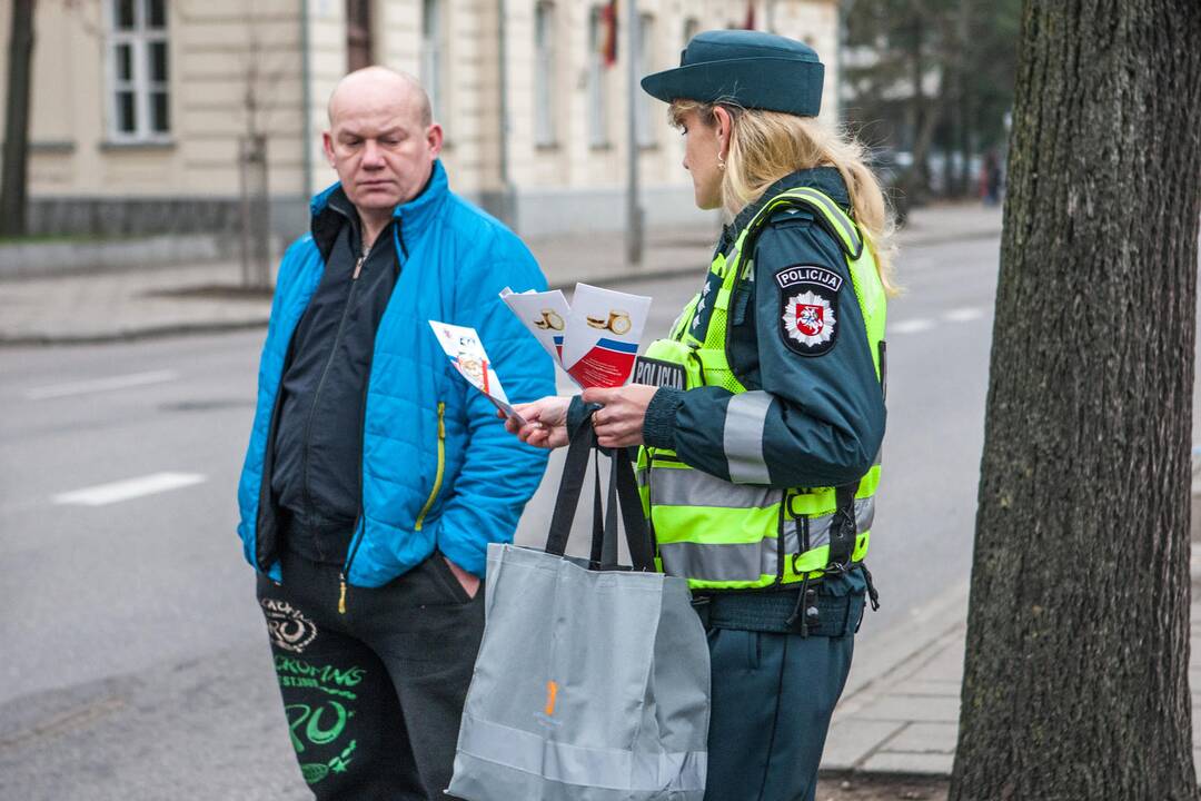 Policijos akcija ruošiantis euro įvedimui