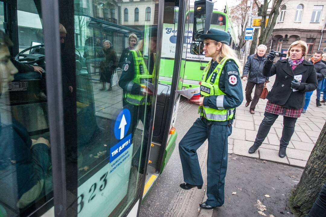 Policijos akcija ruošiantis euro įvedimui