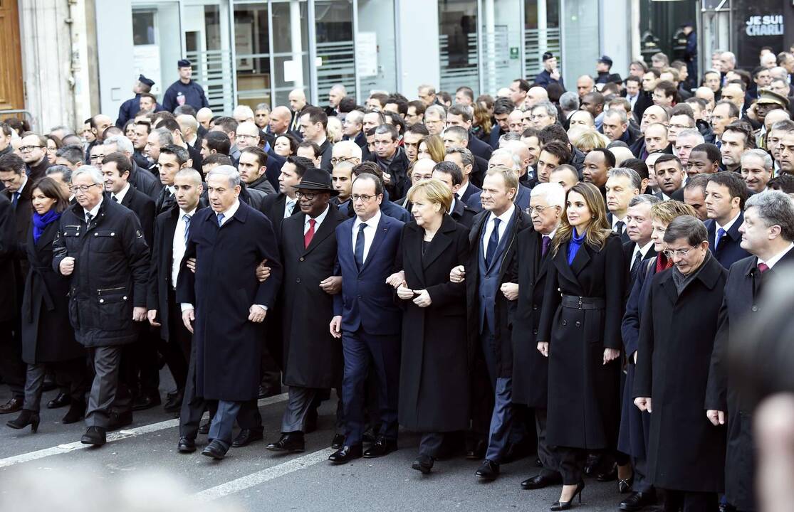 Istorinė demonstracija Paryžiuje 