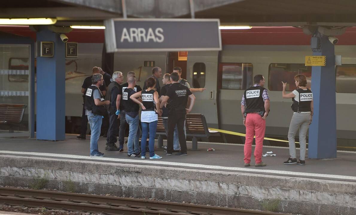 Išpuolis traukinyje Amsterdamas-Paryžius