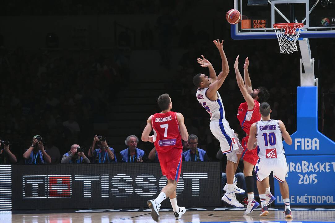 Europos krepšinio čempionatas: Prancūzija - Serbija 81:68