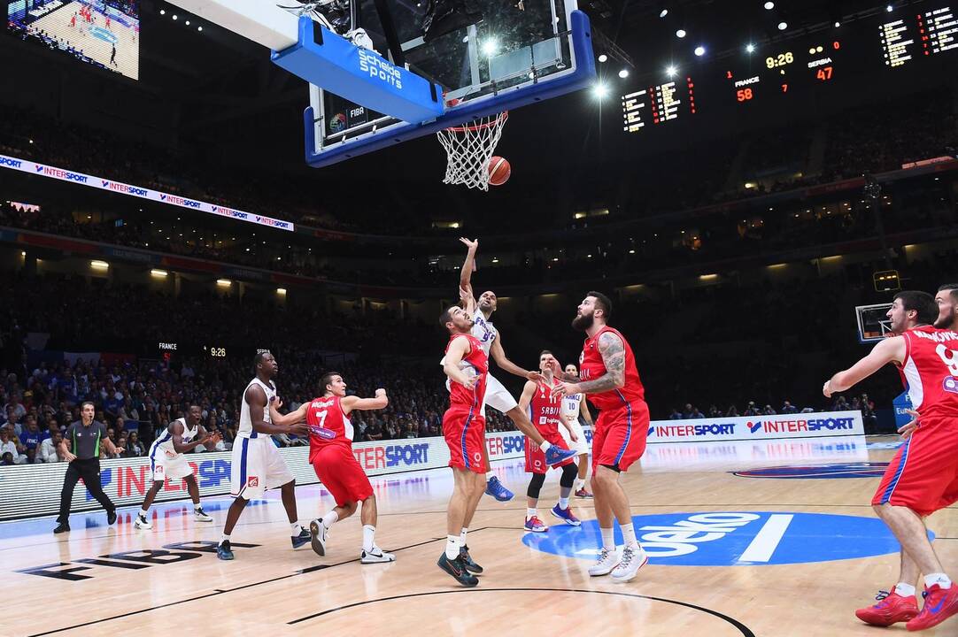 Europos krepšinio čempionatas: Prancūzija - Serbija 81:68