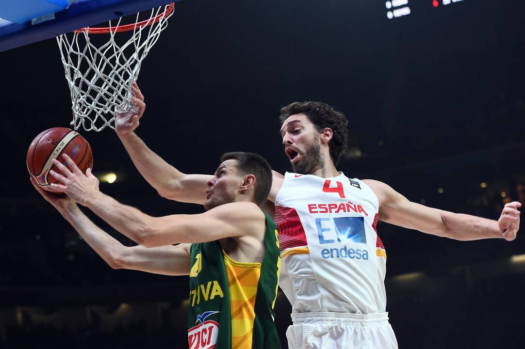 Europos čempionato finalas: Lietuva - Ispanija 63:80