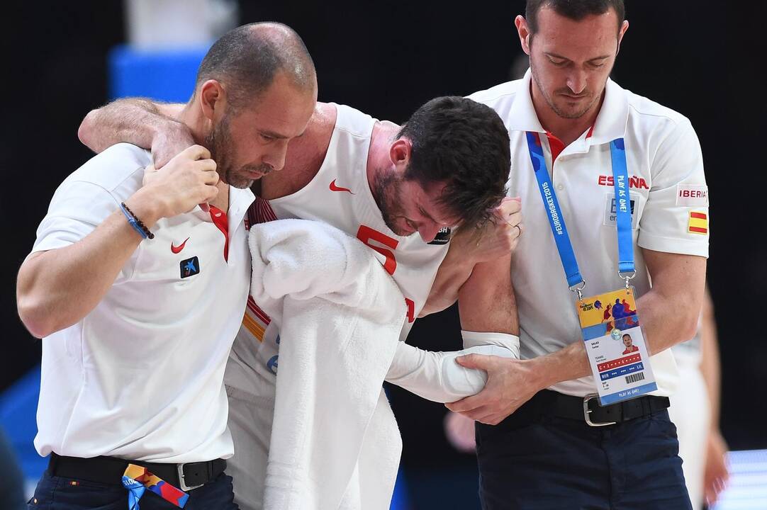 Europos čempionato finalas: Lietuva - Ispanija 63:80