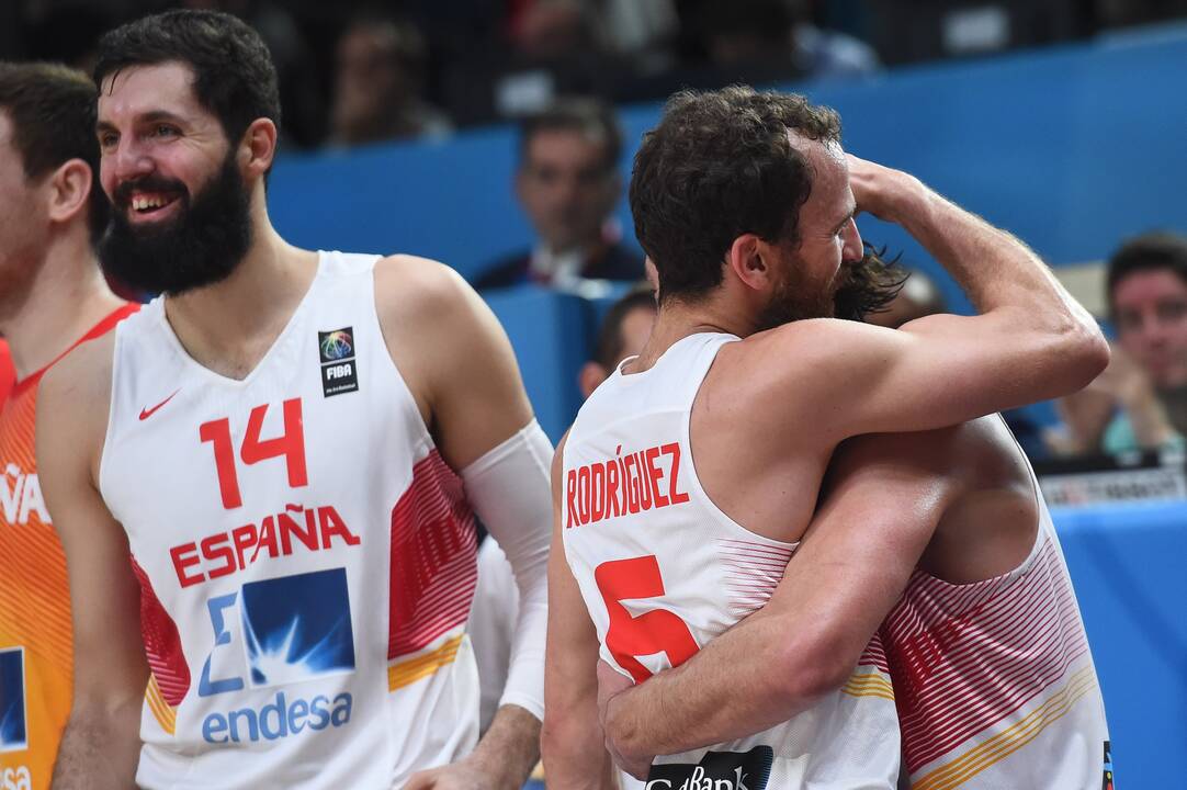 Europos čempionato finalas: Lietuva - Ispanija 63:80