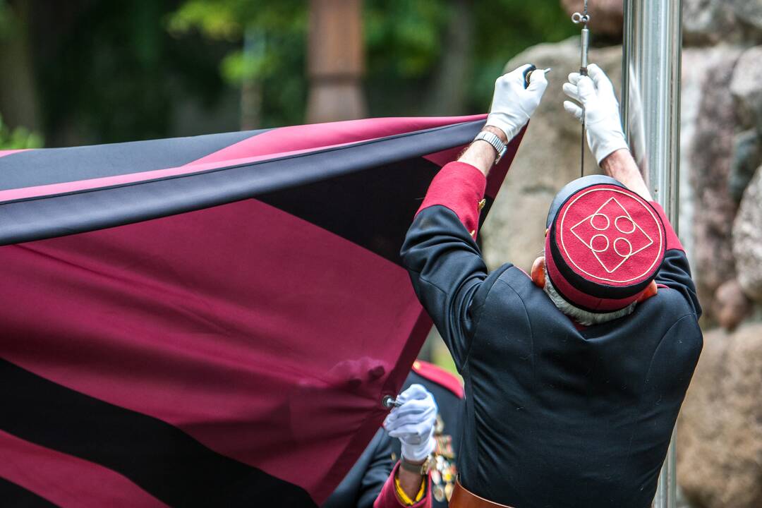 Šaulių sąjungos vado pasikeitimo ceremonija