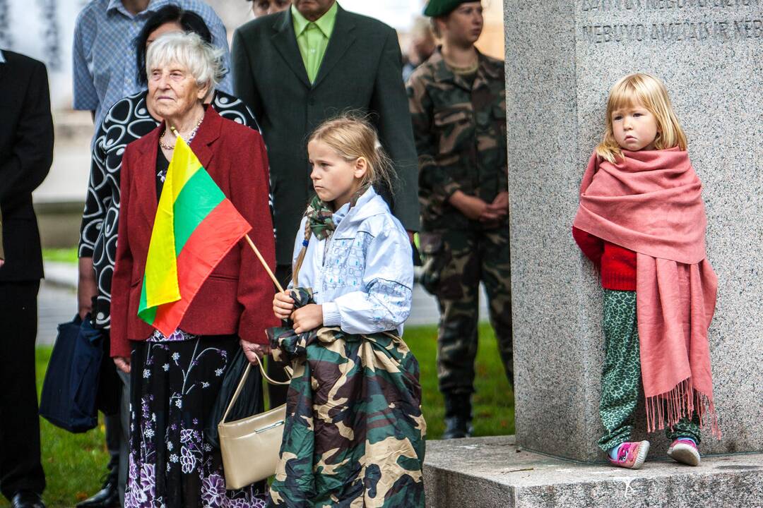 Šaulių sąjungos vado pasikeitimo ceremonija