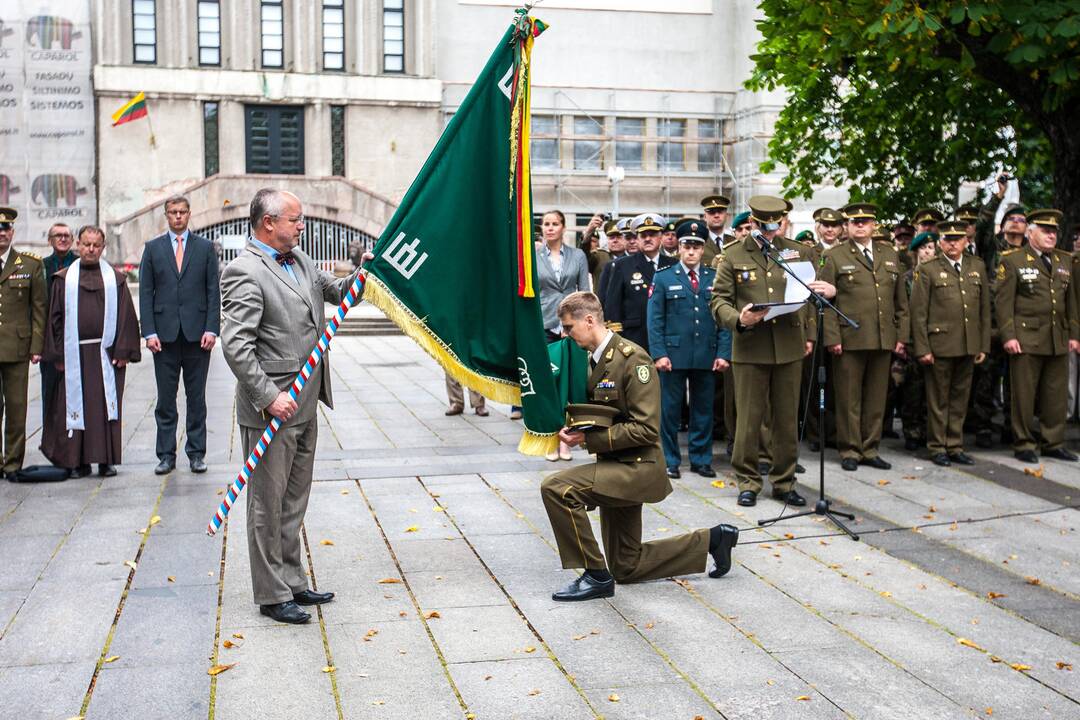 Šaulių sąjungos vado pasikeitimo ceremonija