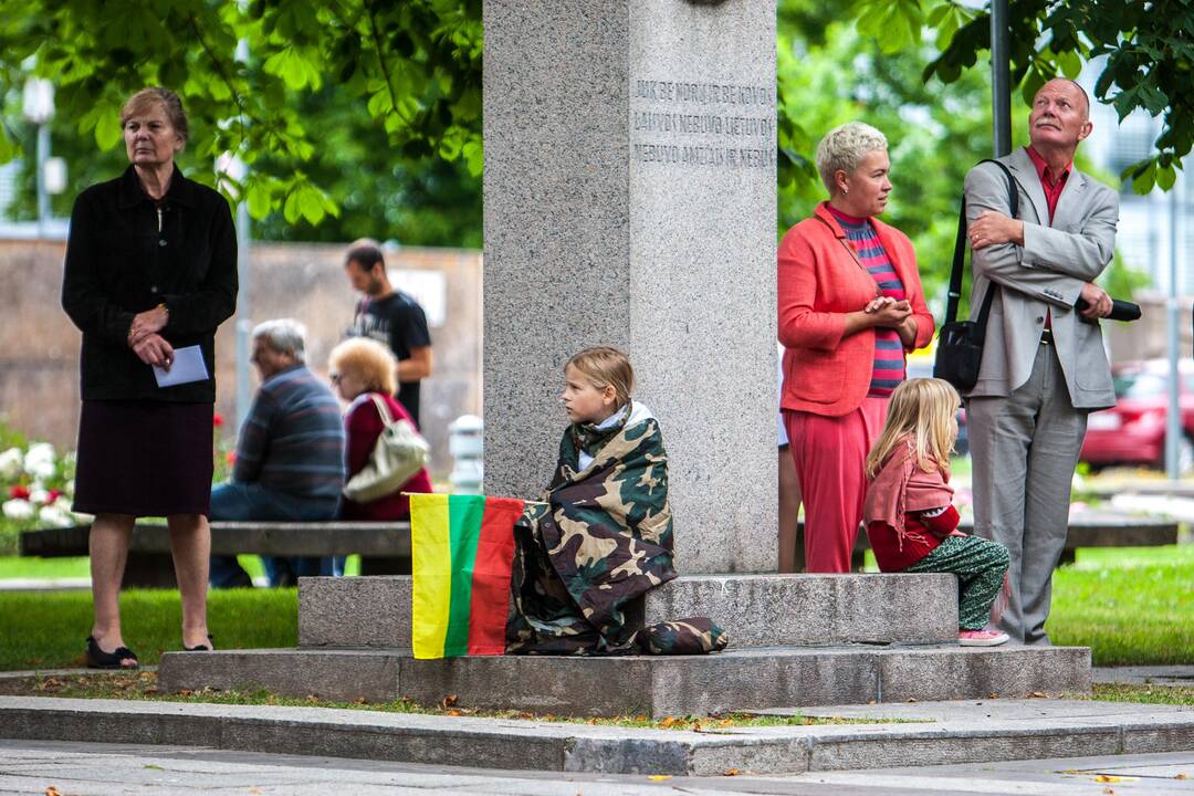 Šaulių sąjungos vado pasikeitimo ceremonija