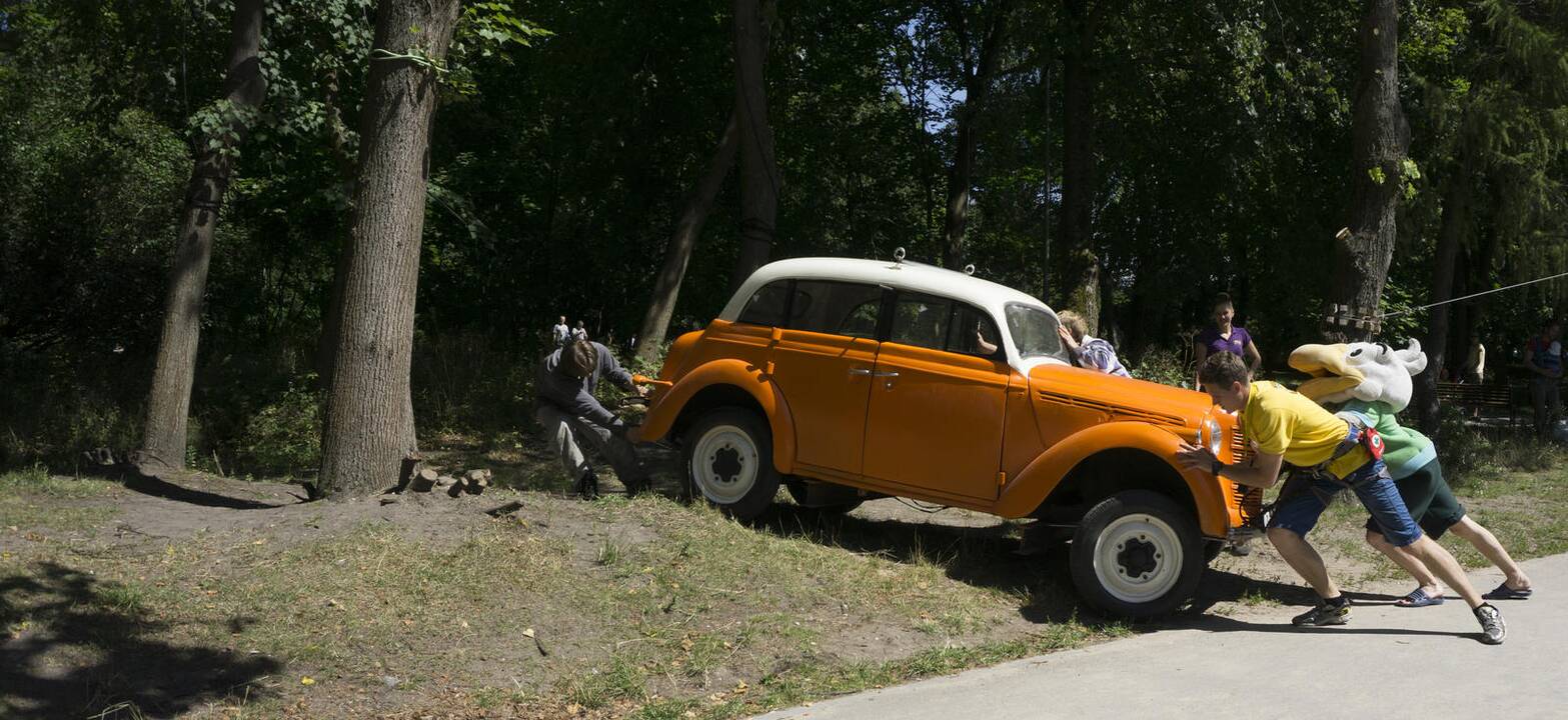 Nuotykių parke "Kar Kar" – riedanti naujiena