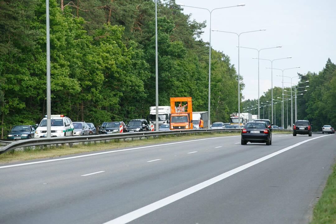 Avarija netoli Rumšiškių