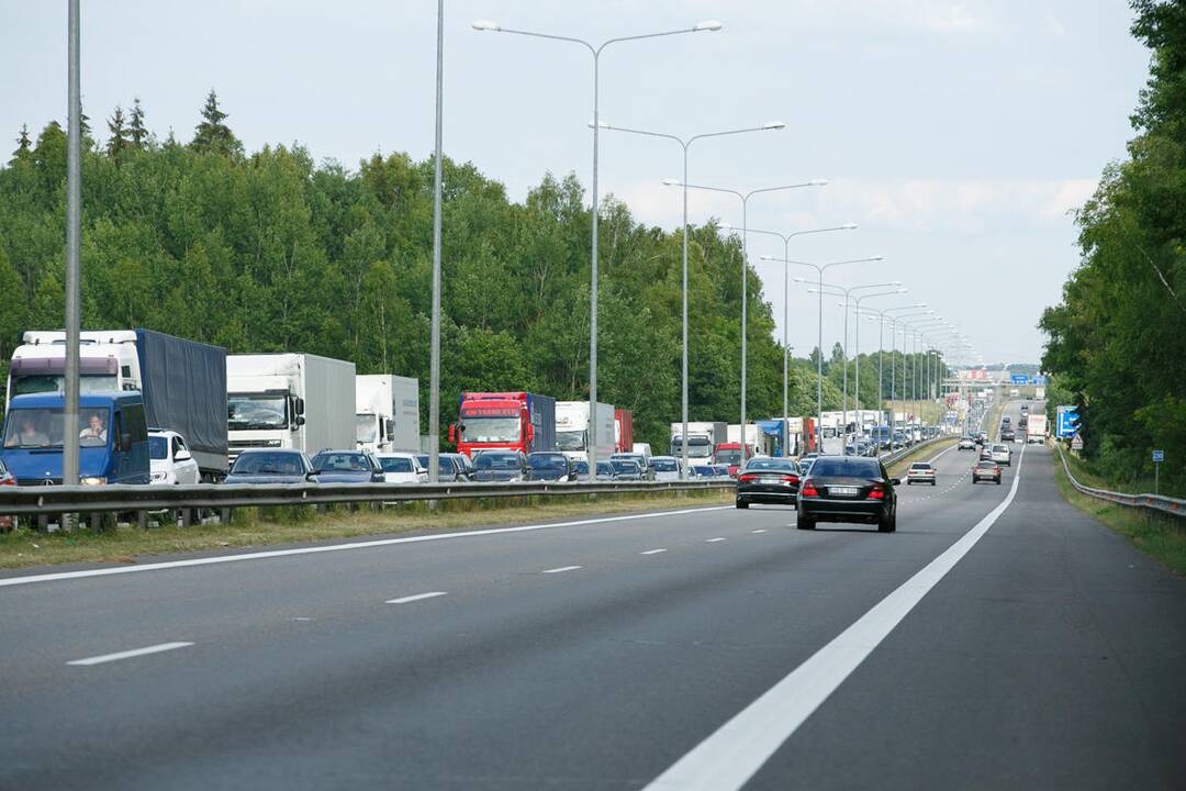 Avarija netoli Rumšiškių