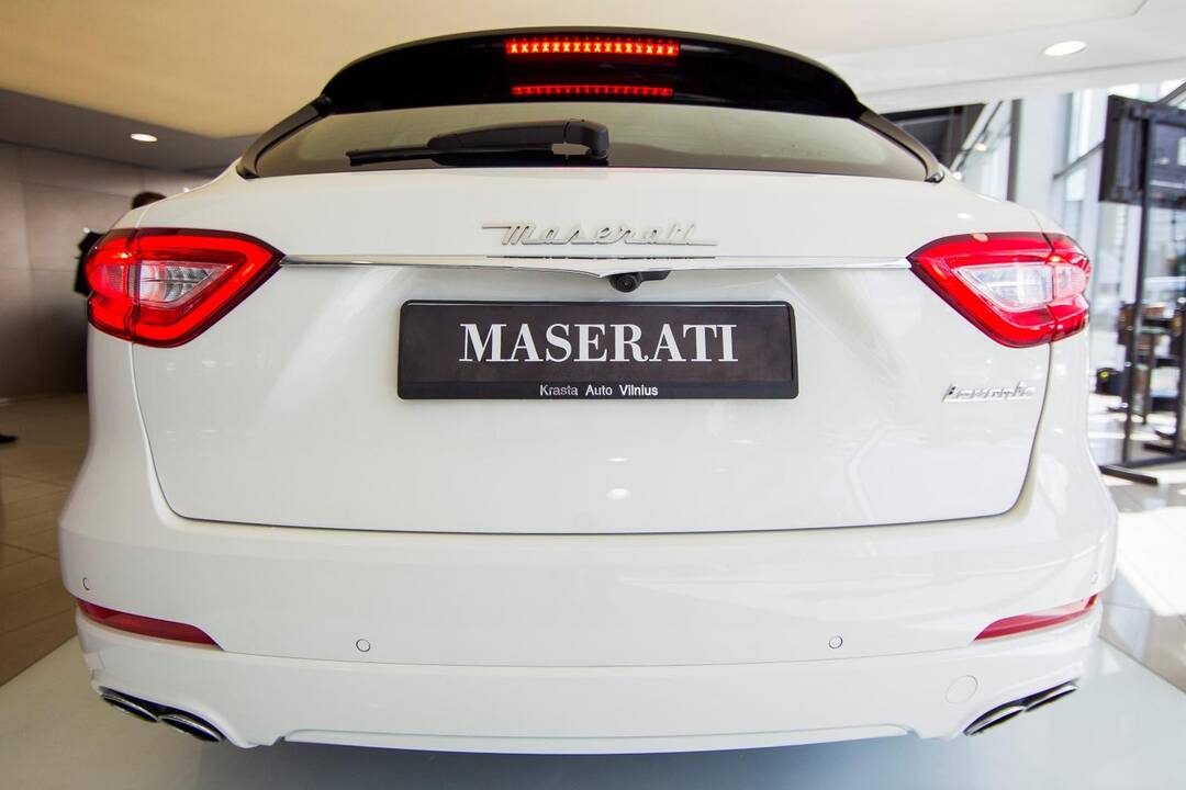 Visureigio „Maserati Levante“ pristatymas