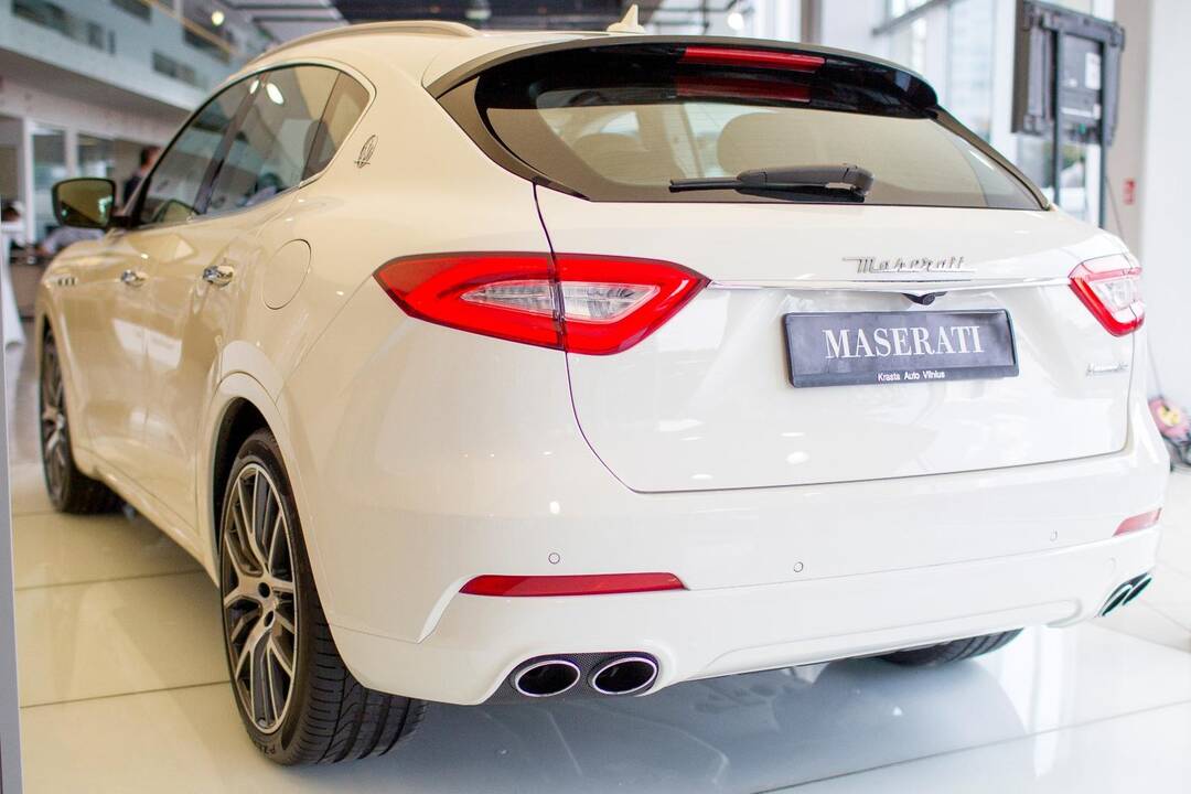 Visureigio „Maserati Levante“ pristatymas