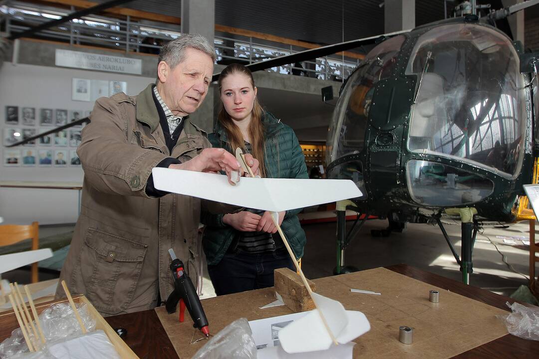 Atvelykis Aleksote esančiame Aviacijos muziejuje atšvęstas šeštadienį.