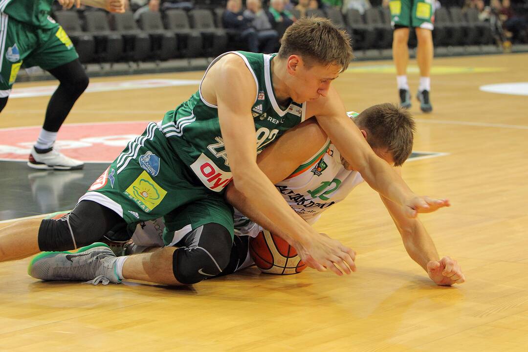 Kauno „Žalgiris“ sudorojo Alytaus „Dzūkiją“ 39 taškų skirtumu.