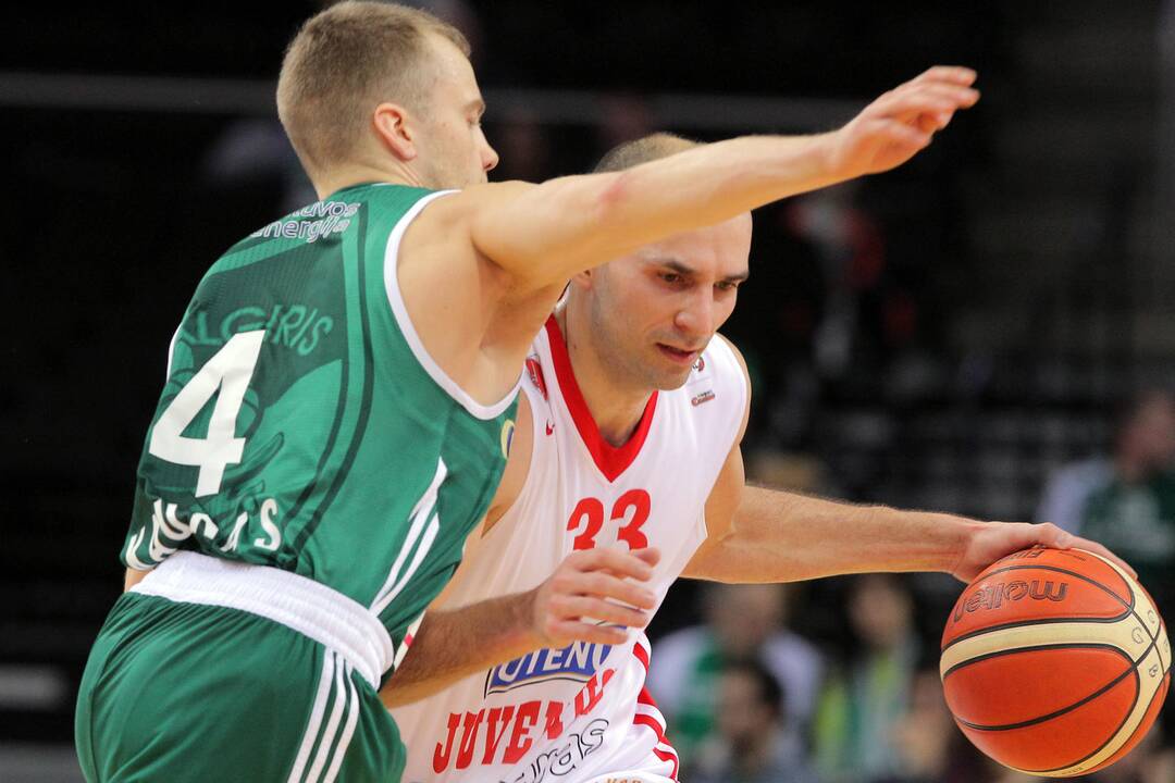 LKL: Kauno „Žalgiris“ – Utenos „Juventus“ 84:86.