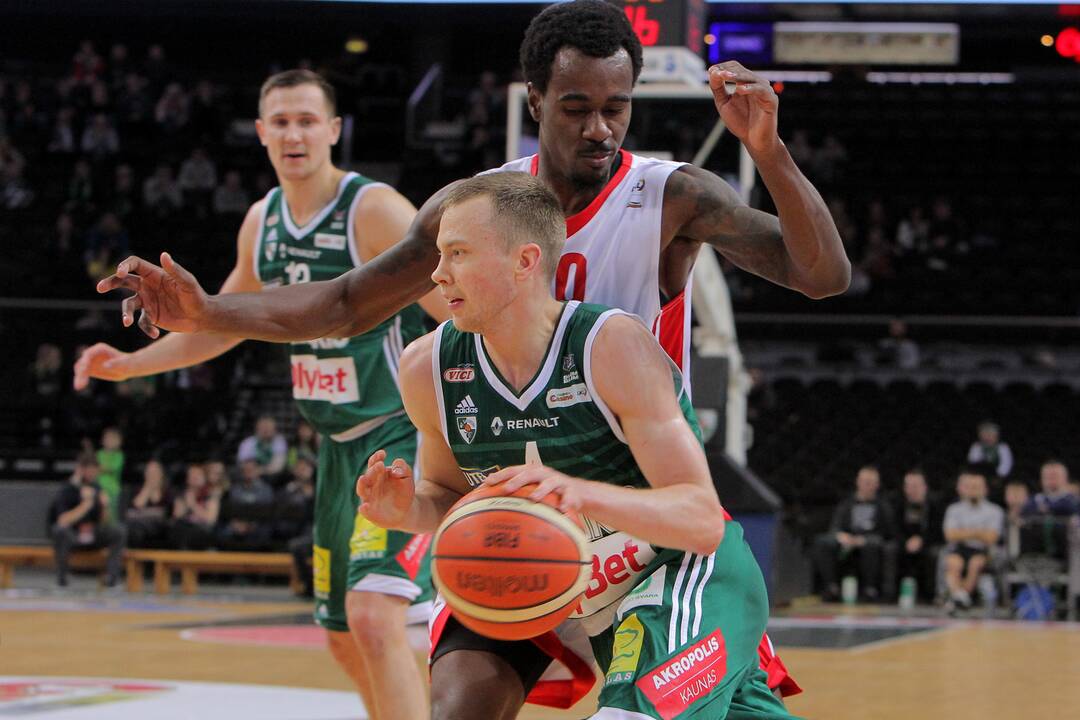 LKL: Kauno „Žalgiris“ – Utenos „Juventus“ 84:86.