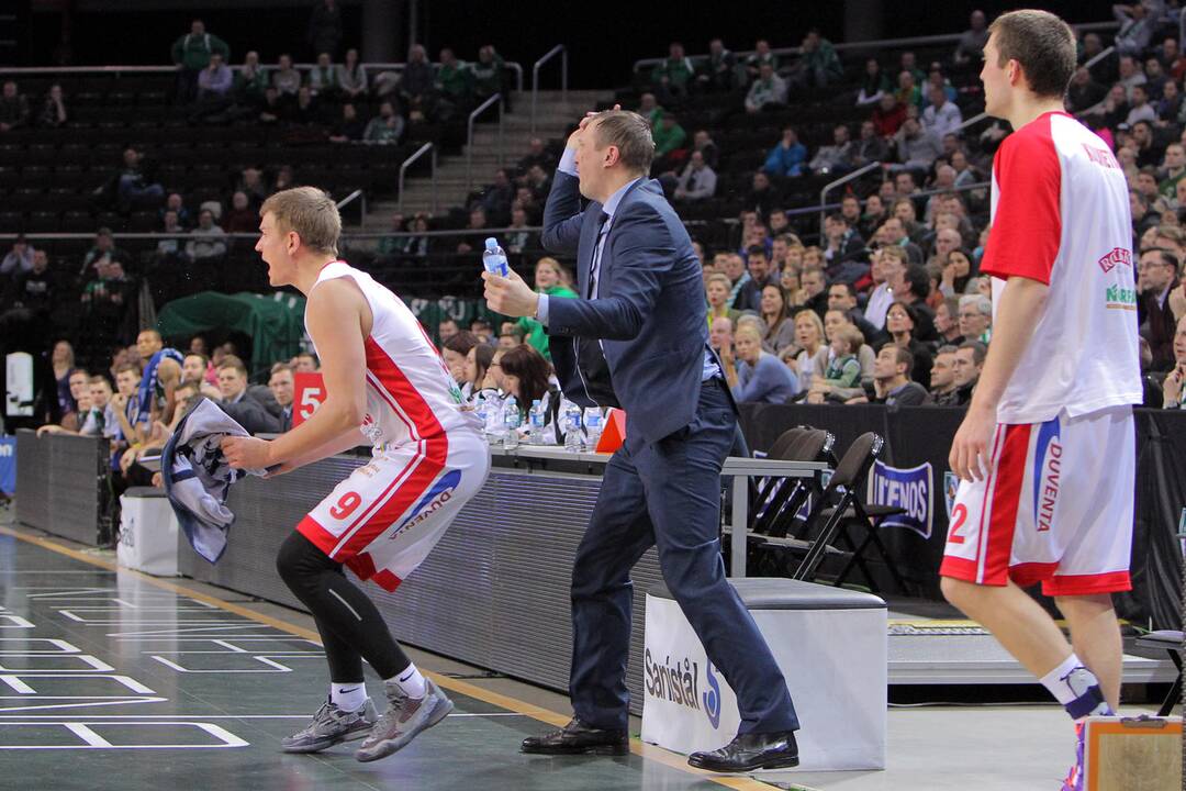LKL: Kauno „Žalgiris“ – Utenos „Juventus“ 84:86.