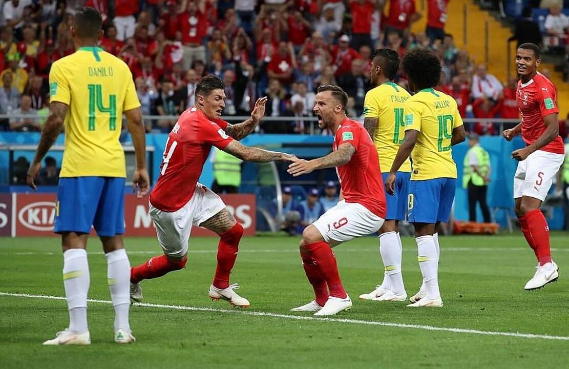 Nemalonų siurprizą savo sirgaliams pateikė ir Brazilijos futbolo rinktinė