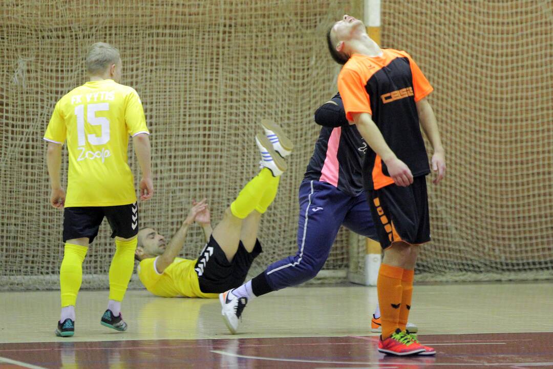 Salės futbolas: „Celsis“ – „Vytis“ 1:6