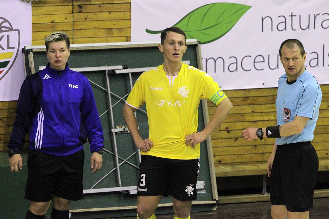 Salės futbolas: „Celsis“ – „Vytis“ 1:6