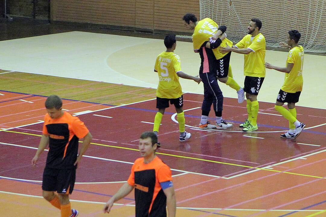 Salės futbolas: „Celsis“ – „Vytis“ 1:6