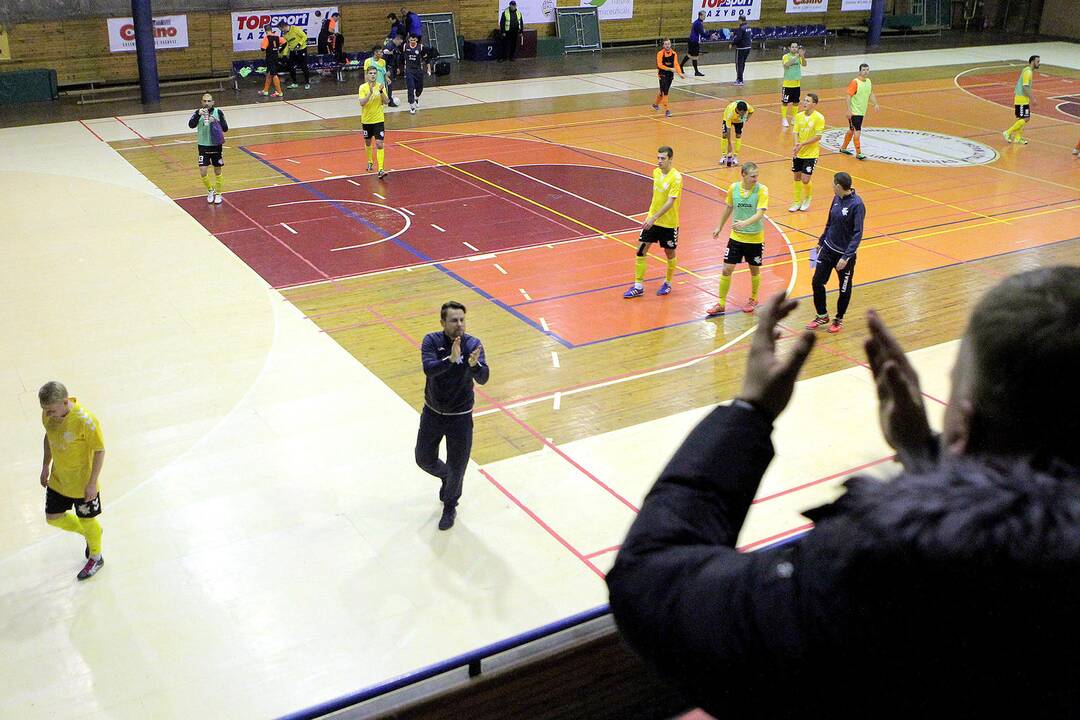 Salės futbolas: „Celsis“ – „Vytis“ 1:6