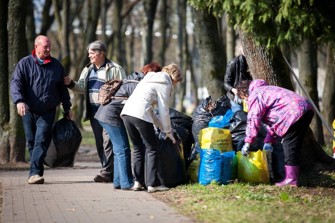 Pavasarinė talka Kaune