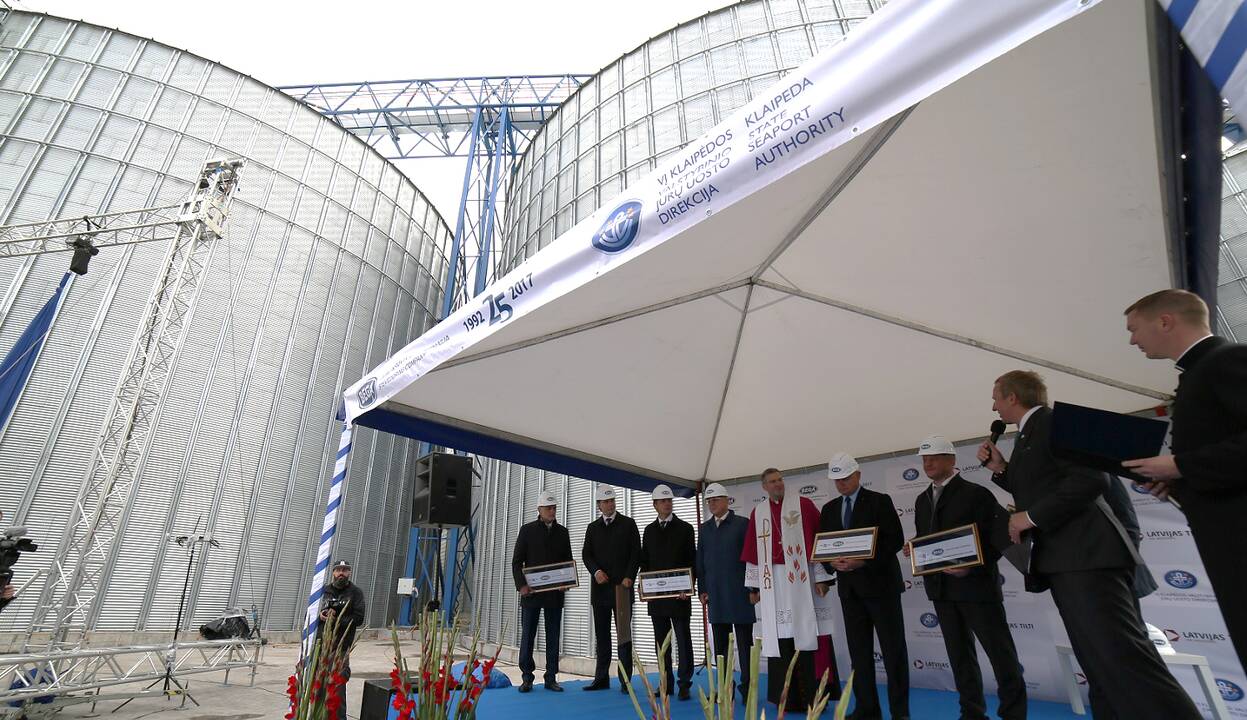 Prie vandens: atidaryta nauja 66 krantinė, kuri visiškai užbaigė „Begos“ maisto produktų terminalo statybą.