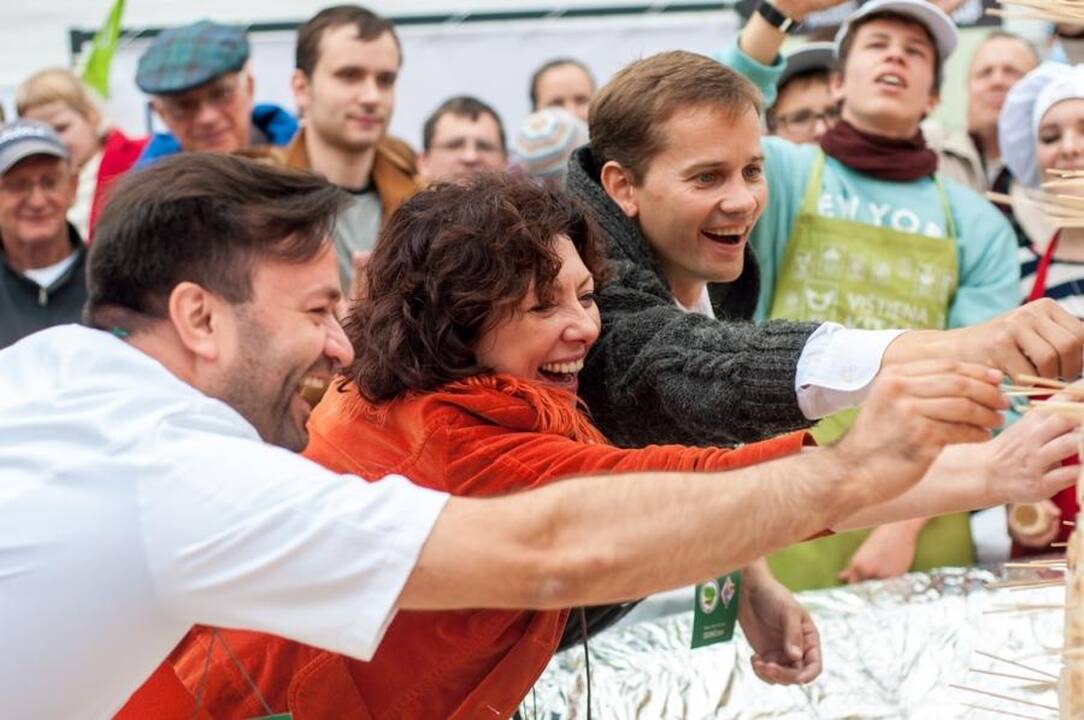 Tautų mugėje Vilniuje rekordas: iškeptas rekordinis buritų kiekis