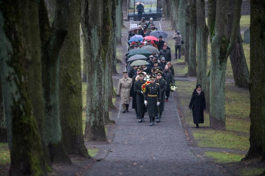 Vilniuje pagerbtos Pirmojo ir Antrojo pasaulinių karų aukos