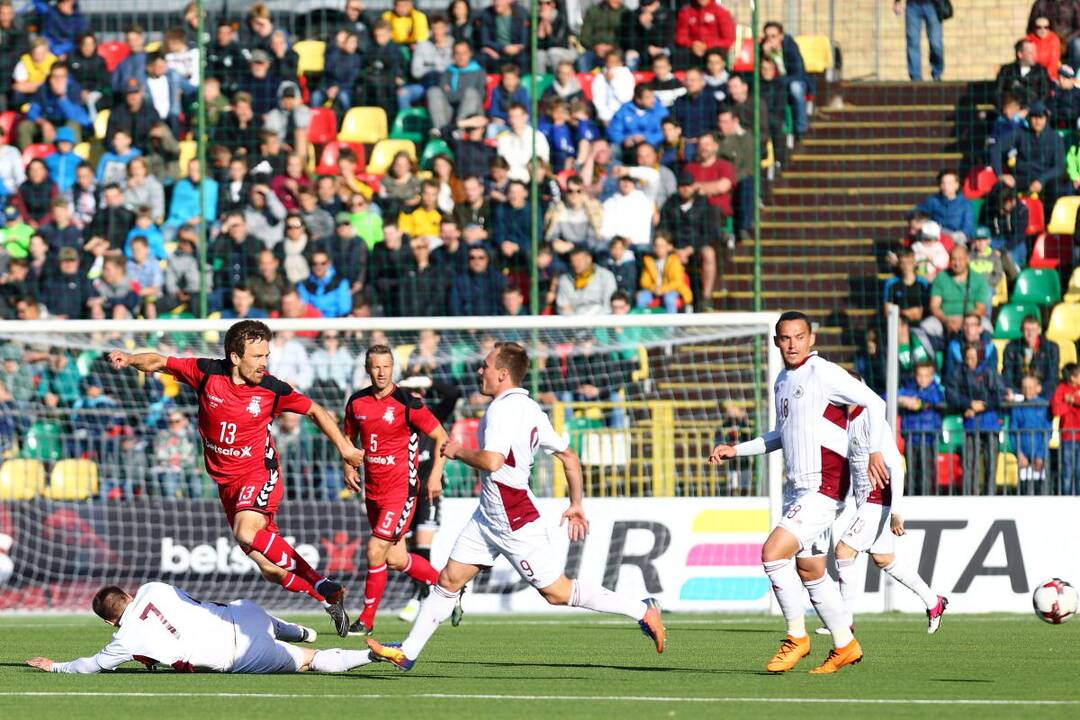 Baltijos taurė: Lietuva – Latvija 1:1