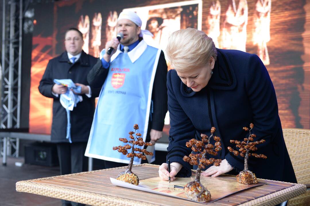 D. Grybauskaitė atidarė jau 11-ą kartą vykstančią „Palangos stintą“