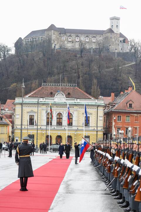 D. Grybauskaitės vizitas Slovėnijoje
