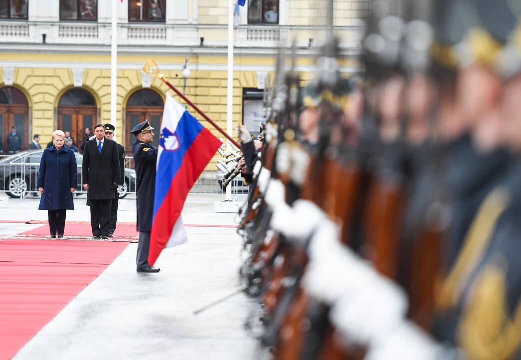 D. Grybauskaitės vizitas Slovėnijoje