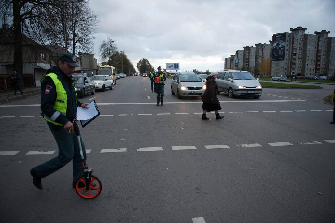 Žemaičių pl. pėsčiųjų perėjoje partrenkta moteris