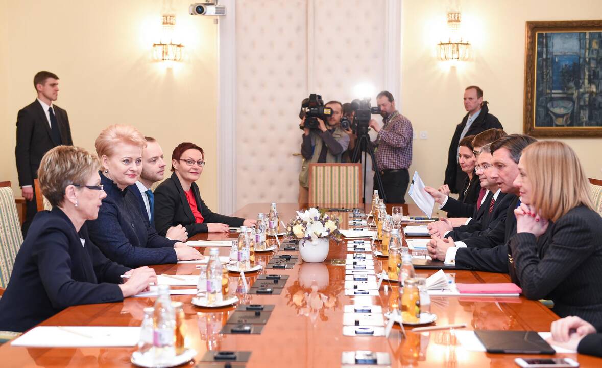 D. Grybauskaitės vizitas Slovėnijoje