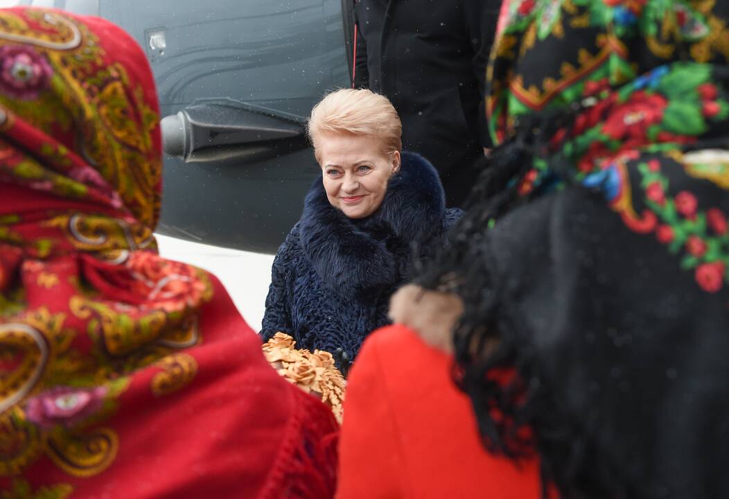 D. Grybauskaitės vizitas Ukrainoje