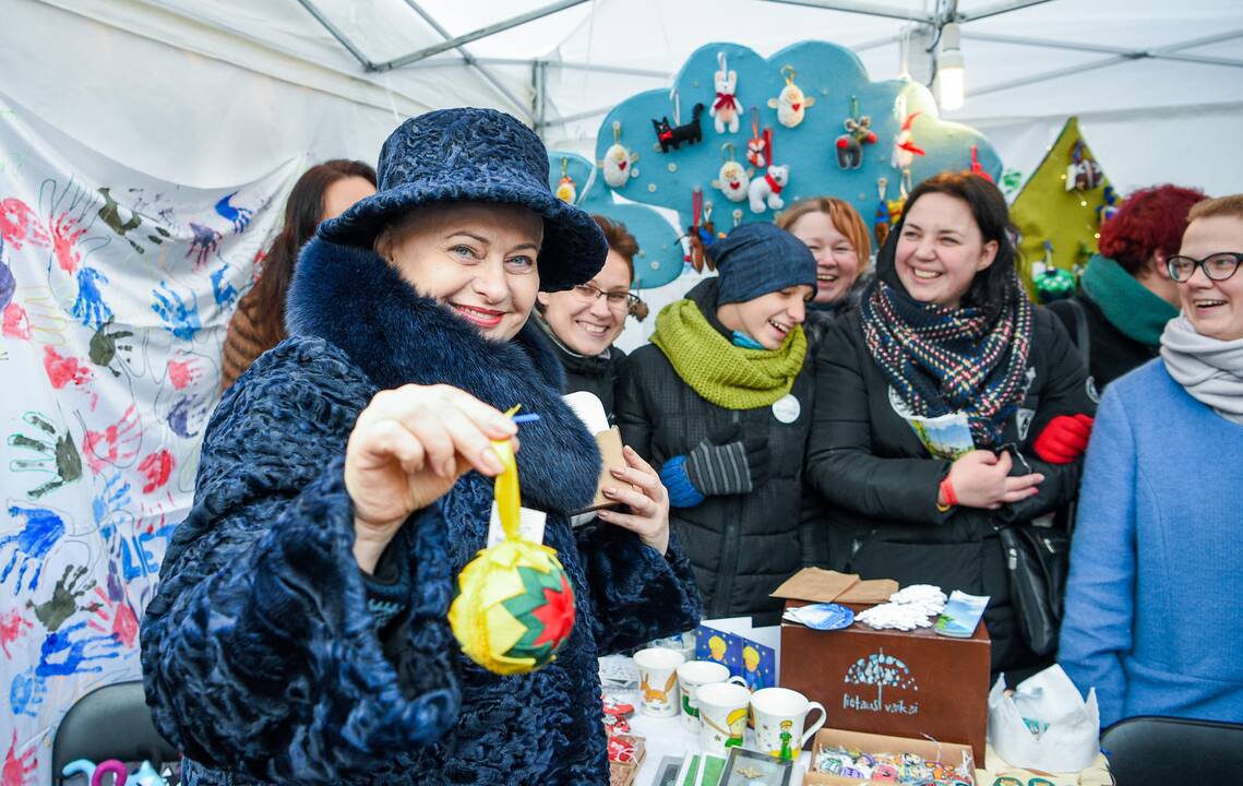 Kalėdinė mugė S. Daukanto aikštėje